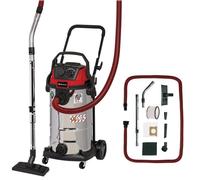 Einhell Aspirateur eaux et poussières Te-VC 2340 SACL (1 500 W, 225 mbar, Rayon d’Action 9 m, Filtre à Plis HEPA + système de Nettoyage du Filtre, cuve 40 l, Classe L, Prise asservie 1 900 W)