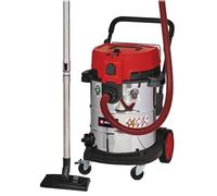 Einhell Aspirateur de chantier TE-VC 2350 SACL (1 600W, Cuve 50L, classe L) Livré avec plusieurs buses et filtres