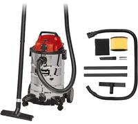 Einhell Aspirateur eaux et poussières TC-VC 1930 SA | 1 500 W | Réservoir de 30 L | Acier inoxydable | Prise automatique