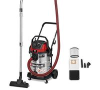 Einhell Aspirateur eaux et poussières TC-VC 3080 SACL (1150 W, capacité d’asp. 220 mbar, cuve 30 l, Classe de Filtration L, Filtre HEPA, Nettoyage du Filtre, Prise asservie, avec Accessoires)