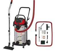 Einhell Aspirateur eaux et poussières Te-VC 2340 SACL (1 500 W, 225 mbar, Rayon d’Action 9 m, Filtre à Plis HEPA + système de Nettoyage du Filtre, cuve 40 l, Classe L, Prise asservie 1 900 W)