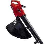 Einhell Aspirateur-souffleur de feuilles GC-EL 3024 E (tube Ø 75 mm, puissance d’aspiration 650 m³/h, fonction broyage (10:1), vitesse de soufflage 240 km/h, 40 L)