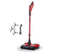 Einhell Balai sans fil TE-FS 18 Li-Solo Power X-Change (18 V, brosse cylindrique de largeur 250 mm, languette de nettoyage, manche télescopique, sans sac, lampe LED, avec accessoires, sans batterie)