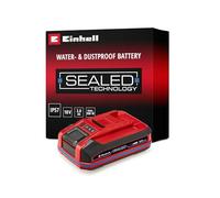 Einhell Batterie étanche 3,0 Ah SEALED Power X-Change PLUS (Lithium-Ion, 18 V, pour tous les appareils Einhell Power X-Change, Protégée contre la poussière et les jets d'eau)