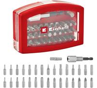 Einhell BELT CLIP 118495 Jeu d'embouts 32 pièces PZ, PH, vis à fente, TX avec porte-embout