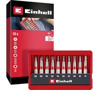 Einhell Bit Taschenbox 10tlg 118643 Jeu dembouts PH, PZ, 6 pans intérieurs, TX