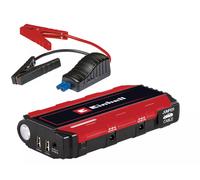 Einhell Station d'énergie - Booster de démarrage CE-JS 12 (12 V, Pic : 400 A, Temps de charge : 5h, Livré en sacoche avec câble d'aide au démarrage, câble USB (Micro/Mini USB))