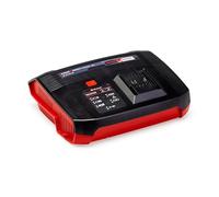 Einhell Chargeur Booster Power X-Change (18V, 220- 240V, Système de charge en 6étapes, Témoin de niveau de charge, Equipé pour être fixé au mur)