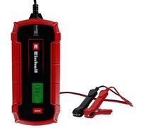 Einhell Chargeur de batterie CE-BC 10 M – 6 A, pour tous types de batteries – Rouge/Noir
