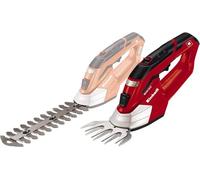Einhell Cisaille à Gazon et Taille-buissons sans Fil GE-CG 12 Li (12 V, Autonomie 100 Min, Largeur de Coupe Lame Taille-buissons 19 cm) Livré avec 1 Chargeur et des Accessoires