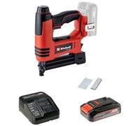 Cloueuse sans fil Einhell TE-CN 18 Li Power X-Change + 2,5 Ah-Kit 4257791 Longueur de lagrafe 10 - 22 mm + batterie, + chargeur