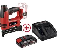 Cloueuse sans fil Einhell TE-CN 18 Li Power X-Change + 2,5 Ah-Kit 4257791 Longueur de lagrafe 10 - 22 mm + batterie, + chargeur