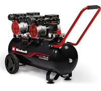 Compresseur Silencieux te-ac 50 Silent (1500 w, Max. 8 bar, Cuve 50L , 270 L/min, 54dB, moteur sans huile ni entretien) - Einhell