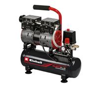 Einhell Compresseur à air silencieux TE-AC 6 Silent (550W, Cuve de 6 L, Pression 8bar, Débit d'aspiration 110l/min, Moteur sans huile, Réducteur de pression)
