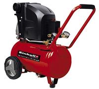 Einhell Compresseur à air TE-AC 270/24/10 (1800 W, Cuve de 24 L, Pression 10bar, Débit d'aspiration 270 l/min, Réducteur de pression)