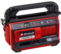 Einhell Compresseur sans fil PRESSITO 18/25 X-Change 18 V 11 bar 3 pcs. kit adaptateur 71 cm tuyau haute pression 1,6 m tuyau basse pression Power