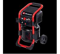 Einhell Compresseur Silencieux TE-AC 240/24 Silent (1500 W, Max. 10 bar, Cuve 24L, 240 l/min, 70dB, moteur sans huile)