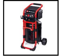 Einhell Compresseur silencieux TE-AC 270/50 Silent (1 650 W, 10 bar max., cuve de 50 l, 70 dB, sans lubrification)