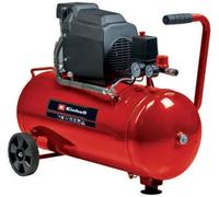Einhell Compresseur TC-AC 190/50/8 (1500 W, max. 8 bar, lubrification à l'huile, réservoir de 50 l, soupape de sécurité/antiretour, vis de vidange f. Entretien, support caoutchouté)