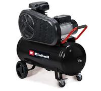 Einhell compresseur TE-AC 430/50/10 (3 000 W, 10 bar max., cuve de 50 L, capacité de pompage de 430 L/min, régime moteur de 2 850 tours/minute, réducteur de pression, manomètre, raccord rapide)