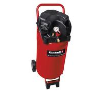 Einhell Compresseur à air vertical TH-AC 240/50/10 OF (1500W, Cuve de 50 L, Pression 10bar, Débit d'aspiration 240l/min, Moteur sans huile, Réducteur de pression)