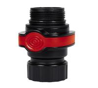 Einhell Connecteur rapide pour pompes – accessoire pour eaux claires et chargées, Noir