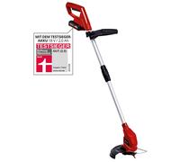 Einhell Coupe-bordures sans fil GC-CT 18/24 Li Power X-Change ( 18V, poignée de guidage télescopique à l'infini, 20 lames en plastique incluses) Livré avec Batterie 2,0 Ah et Chargeur