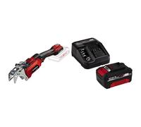 Einhell Coupe-Branches sans fil GE-GS 18/150 Li-Solo Power X-Change (18V, épaisseur max. 100 mm, hauteur de course 20 mm, étrier de retenue amovible + 2 lames kwb) avec chargeur et batterie 4,0Ah