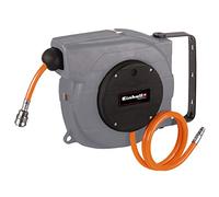 Einhell Dévidoir automatique pour tuyau DLST 9+1 (Pression maximale 12 bar, Dispositif de blocage du tuyau, Boîtier en PVC, Poignée rabattable, Livré avec 3 vis de fixation)