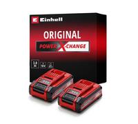 Einhell Double Batterie 3,0 Ah PXC PLUS Twinpack (18 V, Lithium-ion, pour tous les appareils PXC)