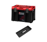 Einhell E-Case M SEALED (gamme E-Case, étanche à la poussière et aux projections d’eau, compatible avec les mallettes Half Size, 44 x 33 x 29 cm, charge max. 90 kg, poignée)