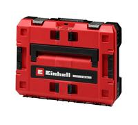 Einhell E-Case S-F SEALED (gamme E-Case, étanche à la poussière et aux projections d’eau, compatible avec les mallettes Half Size, 44 x 33 x 13 cm, charge max. 90 kg, poignée)