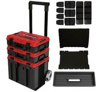 Einhell E-Case Tower 4540015 Mallette de transport plastique noir, rouge (L x l