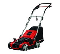 Einhell - Scarificateur-aérateur électrique ge-sa 1435/1 (1 400 w, largeur de travail 35 cm, profondeur réglable sur 4 niveaux, bac collecteur 28 l)