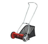 Einhell Tondeuse à gazon manuelle GC-HM 400 (jusqu’à 250 m², bac de ramassage de 27 litres)