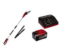 Einhell Élagueuse sur perche sans fil GC-LC 18/20 Li T-Solo Power X-Change (li-ion, 18 V, bloc moteur inclinable à 30°, perche, engrenage métallique) avec chargeur et batterie 5,2Ah
