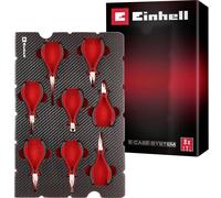 Einhell Elektronik Zangen-Set 8-tlg. Einleger Pad 370523 Insert rouge-noir