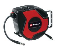 Einhell Enrouleur de tuyau pneumatique TC-PH 150 (longueur du tuyau 15 m + tuyau de raccordement de 1,5m, support mural)