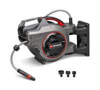 Einhell Enrouleur de tuyau sans fil GE-HR 18/30-1 Li-Solo Power X-Change (18 V, mécanisme d’enroulement automatique, pivote jusqu’à 180°, tuyau d’arrosage 30 m et buse de pulvérisation, sans batterie)