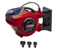 Einhell Enrouleur de tuyau sans fil GE-HR 18/30 WH Li-Solo (18 V, mécanisme d’enroulement automatique, pivote sur 180°, support mural, tuyau de raccordement 1,5 m, sans batterie ni tuyau)