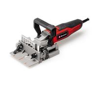 Einhell Lamelleuse TE-BJ 900 (900 W, profondeur de fraisage 20 mm, réglage en continu de l’angle/la hauteur, réglage de la profondeur à 6 niveaux, sac collecteur de poussière, avec fraise de 100 mm)