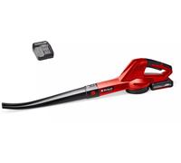 Einhell Souffleur sans Fil sur Batterie GC-CL 18 Li E Kit - Power X-Change (18 V, Autonomie 240 Min, Régime 12.000 TRS/Min, Souffle d'air 210 km/h) Livré avec Batterie 2,0 Ah et Un Chargeur