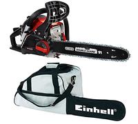 Einhell GC-PC 1435 I TC Set Tronçonneuse à essence (moteur 2 temps, refroidi par air, puissance 1,4 kW, essence 260 l, huile 210 ml, lame 350 mm, 11000 tr/min)