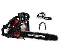 Einhell GC-PC 1435 I TC Tronçonneuse à essence (1400 W, 41 cm³, chaîne de tronçonneuse Oregon et guide de qualité 35 cm, protection anti-retour avec frein de chaîne instantané, tension et changement