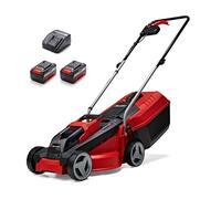 Einhell Tondeuse à gazon sans fil GE-CM 18/30 Li Kit PXC (18V, 150 m²) Livré avec 2 Batteries 3,0 Ah et Chargeur