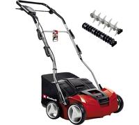 Einhell Scarificateur électrique GE‑SA 1435 - 1400 W, 35 cm, grand bac de ramassage 28 l, pour 500 m²