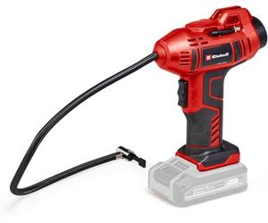 Einhell Gonfleur de pneus et ballons sans fil CE-CC 18 Li-Solo | PXC | 18 V | max. 11 bar | flexible d’air comprimé 60 cm | arrêt automatique | sans batterie