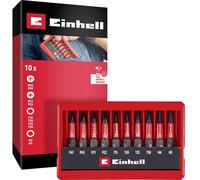 Einhell Impact Bit Taschenbox 10tlg 118653 Jeu d'embouts 1/4\ (6.3 mm), PH, PZ, TORX, hexagonal