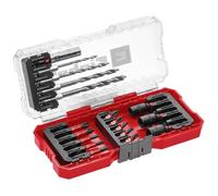 Einhell Jeu de douilles-embouts 1/4 (6.3 mm) 18 pièces 108709