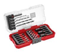 Einhell Jeu de douilles-embouts 1/4 (6.3 mm) 18 pièces 108709